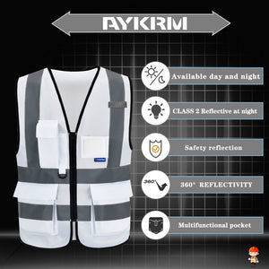 Reflective Security Utility Vest