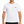 Man in the White Reflective Training Raglan Shirt, front view with the black CYBER wordmark on the chest