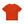 Orange Reflective Trim Athletic T Shirt laid flat, front view with the white CYBER wordmark and shoulder strips