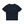 Navy Blue Reflective Trim Athletic T Shirt laid flat, front view with the white CYBER wordmark on the chest