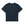 Gray Blue regular fit tee laid flat from the back, showing the plain back and the ribbed collar