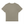 Gray Green gym T-shirt laid flat from the back, plain back with a ribbed crew neck and straight hem