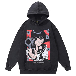 Retro Comics Y2k hoodie