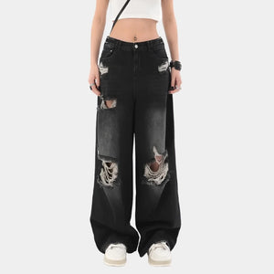 Retro Cut Out Pants