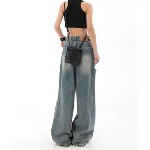 Retro Cut Out Pants