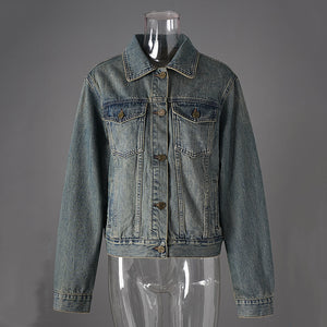 Retro Denim Spring Jacket Women