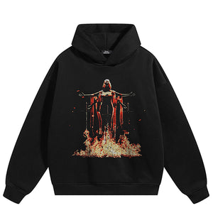 Retro Hip Hop Hoodie Y2K