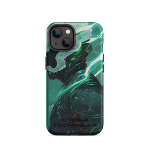 Retro iphone case gold