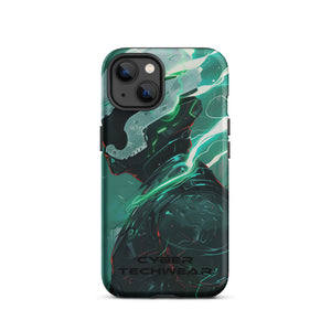 Retro iphone case gold