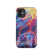Retro iPhone cases blue