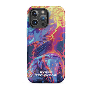 Retro iPhone cases blue