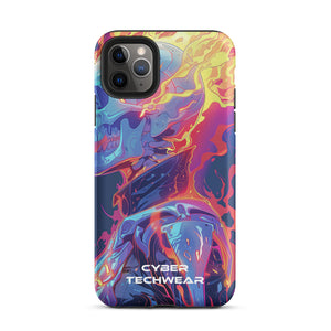 Retro iPhone cases blue