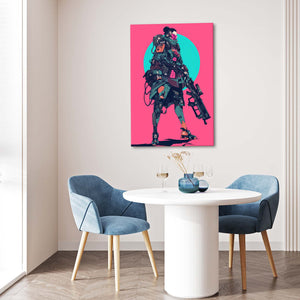 Retro-Modern Futuristic Cyberpunk Art | CYBER TECHWEAR®