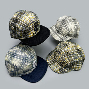 Retro Plaid Baseball Hats Y2K