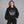 Retro Style Vintage Y2K Hoodie – worn by a woman