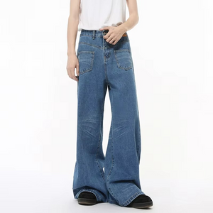 Reverse Pocket Y2k Jeans