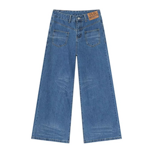 Reverse Pocket Y2k Jeans