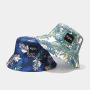 Wendbarer Hawaii-Bucket-Hat im 90er-Stil