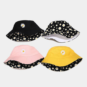Reversible Little Daisies Bucket Hats
