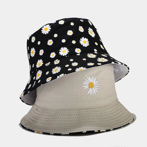Reversible Little Daisies Bucket Hats