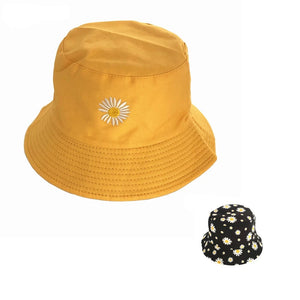 Reversible Little Daisies Bucket Hats