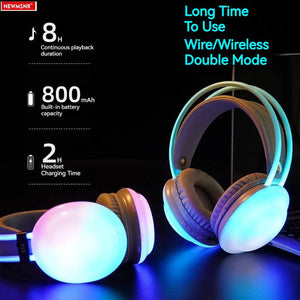 RGB Cat Ear Cyberpunk Headphones — photo 2
