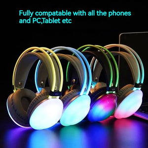 RGB Cat Ear Cyberpunk Headphones — photo 5