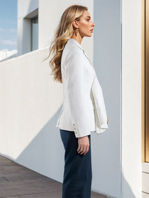 Ribbon Blazer Spring Jacket Women