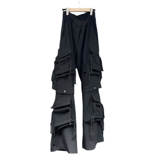 Ribbon Cyberpunk Pants Casual