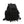 Black tactical techwear backpack with ribbon detailing, 20 to 35 litres