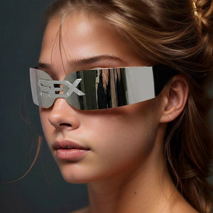 Rimless Cyberpunk Sunglasses