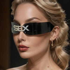 Rimless Cyberpunk Sunglasses