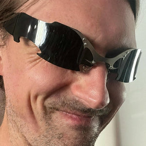 Rimless Cyberpunk Sunglasses