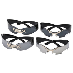 Rimless Cyberpunk Sunglasses
