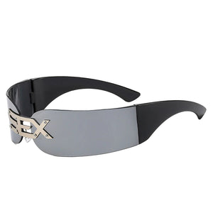 Rimless Cyberpunk Sunglasses