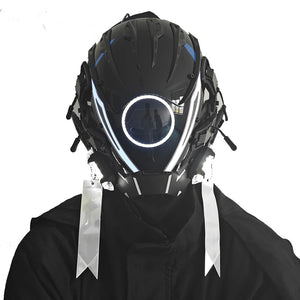 Ring Light Cyberpunk Helmet — photo 10