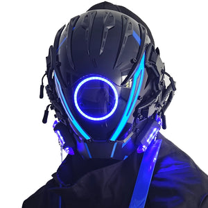 Ring Light Cyberpunk Helmet — photo 8