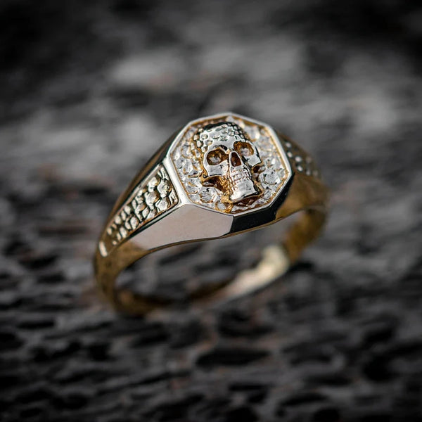 Ring Skull Gold