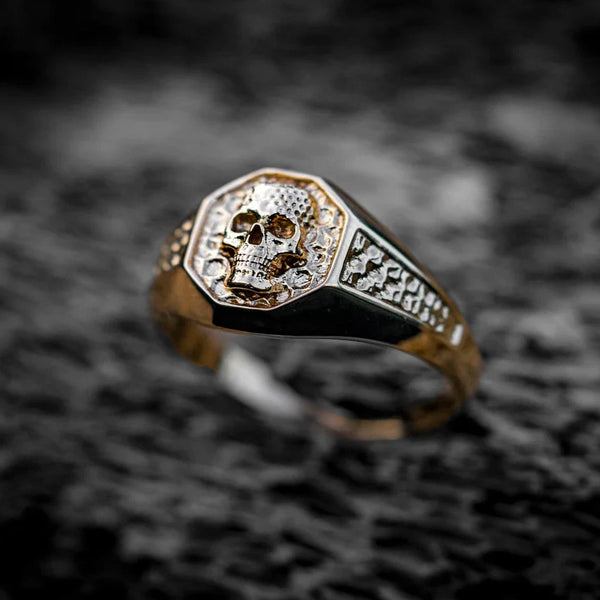 Ring Skull Gold