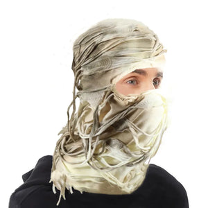 Ripped Tassel Cyberpunk Balaclava — photo 6