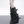 Black PU leather leg warmers with star rivets and buckle straps