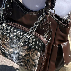 Rivet Twitter Bag Y2k Purse