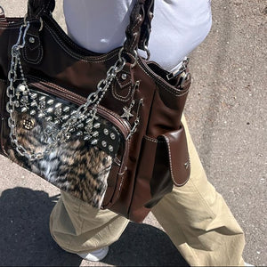 Rivet Twitter Bag Y2k Purse