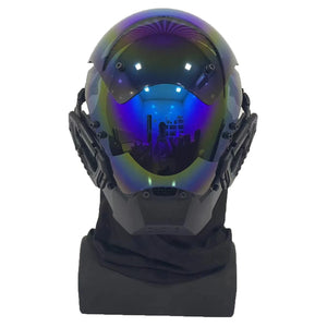 Robocop Visor Cyberpunk Helmet — photo 3