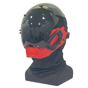 Robocop Visor Cyberpunk Helmet — photo 7