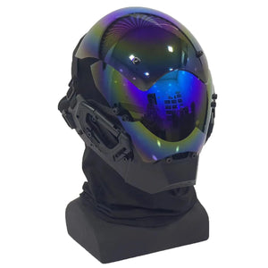 Robocop Visor Cyberpunk Helmet — photo 8
