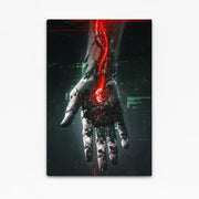 Robotic Hand Cyberpunk Art