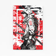 Ronin Rebel Cyberpunk Art