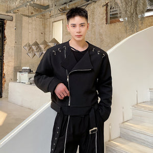 Round Collar Y2K Jacket