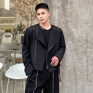 Round Collar Y2K Jacket